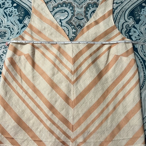 Anthropologie HD in Paris Cream Pink Top (Size US6) - Picture 13 of 15